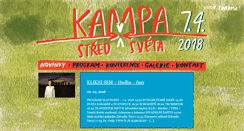 Desktop Screenshot of kampastredsveta.cz