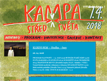 Tablet Screenshot of kampastredsveta.cz